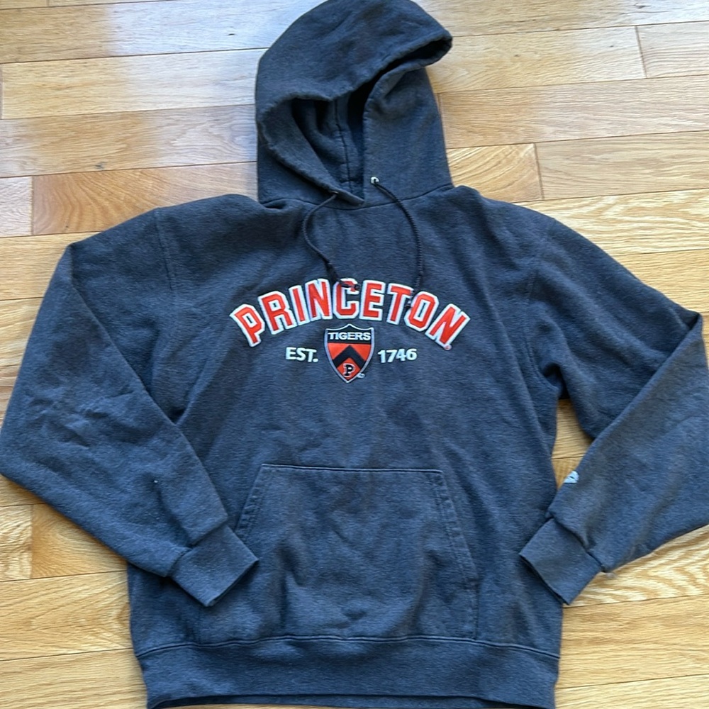 Princeton Tigers Men’s Hooded Sweatshirt. Champion Eco Fleece